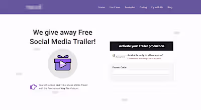 My PM and marketing-related work (a client from the US)