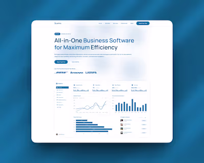 Scalvix – Business Automation Framer Template