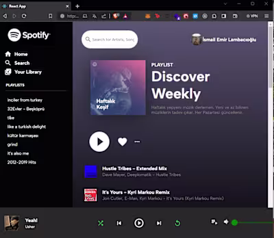 Spotify Clone