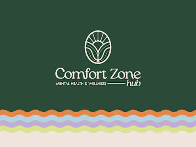 Comfort Zone Hub Visual Identity Design