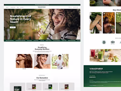 🌿 New Project Drop! 🌿 Just launched a fresh, vibrant websi...