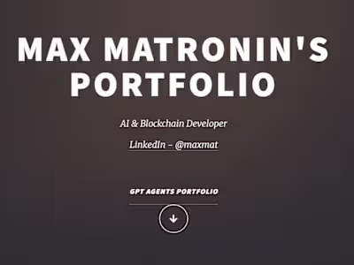 Max Mat Portfolio