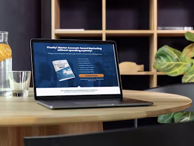 High-Converting Lead Gen Funnel for an ABM Playbook