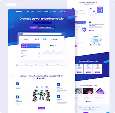 Project Showcase: Digital Fly Branding