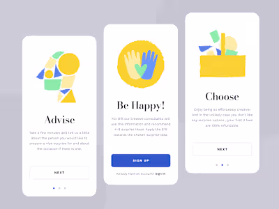 Mobile App Illustrations