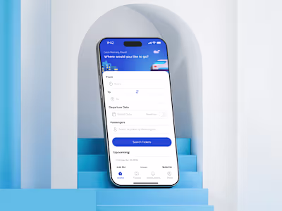 Raily - Ticket Booking Mobile App