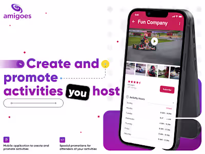 Activities Discovery & Promotion Mobile App