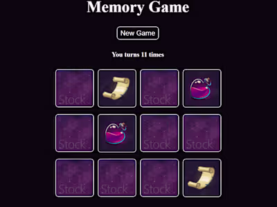 React Mapping Game
