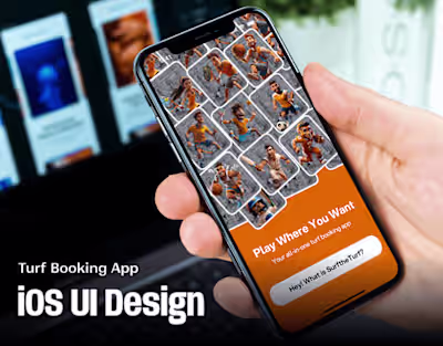 Turf Booking App | iOS UI Design  