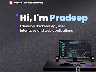Pradeep simha | Software Developer Portfolio