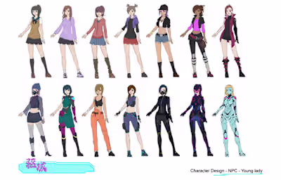 Character Design (Anime/Manga)