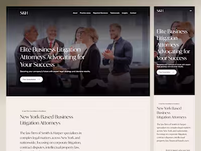 Law Firm - Website Design