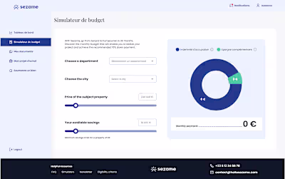 Sezame PropTech platform for home leasing