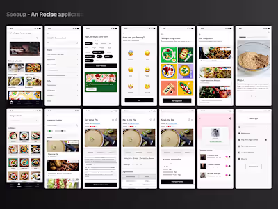 Soooup- Food Recipe application