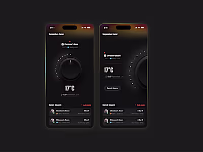 Created Knob interactive animation on