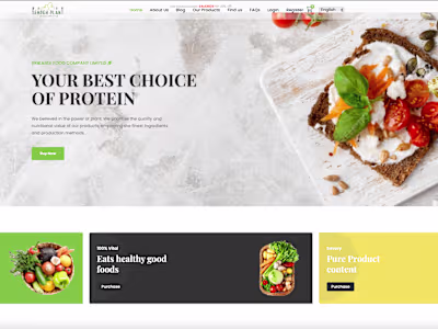  Tempeh plant E-commerce Store