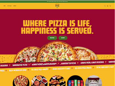 Pizza Village Website