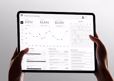 Blenz | Influencer Marketing Platform UI/UX
