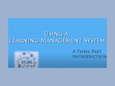 Video Presentation of the Function of an LMS