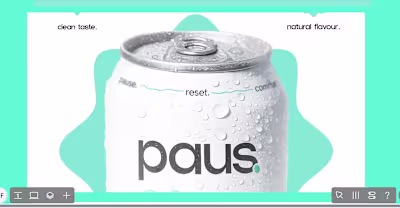 PAUS Soda - Branding