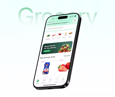 GoFresh — Grocery App UX Case Study