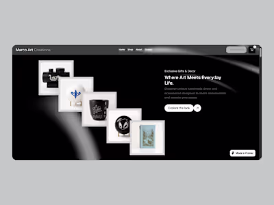 I designed and developed a