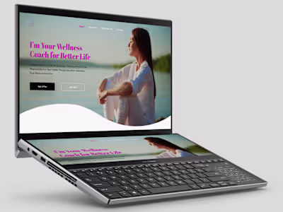 Wellness Coach Website