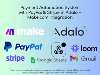 Payment Automation System with PayPal & Stripe Integration