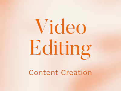 Video Editing