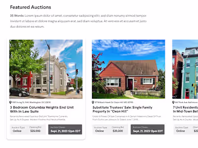 The Power Of The Auction