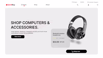 Quickbuy- an E-commerce website