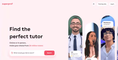 Web development for Superprof