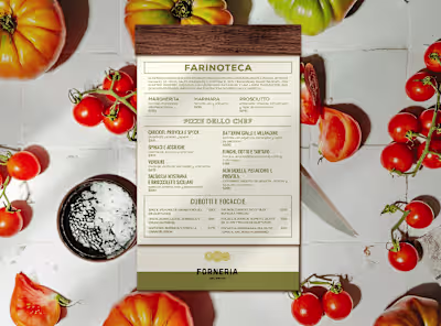 RESTAURANT MENU DESIGN & EXECUTION