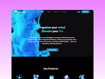 MindNest: Elevating Mental Wellness Through Intuitive Design