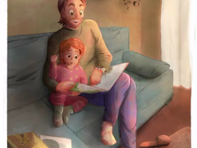 Customize illustration with background 