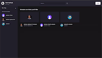 Game hub