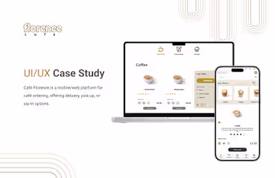 Cafe florence :: Behance