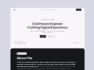 Portfolio Website : Web Design