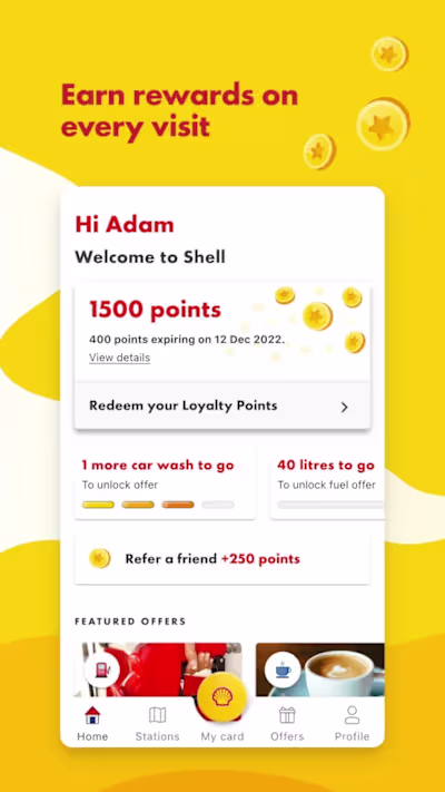 Mobile app strategy for fuel retailer