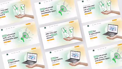 UX / UI website design / Technology :: Behance