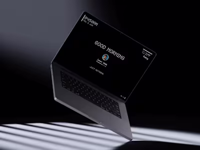 LED Dot Matrix Lock Screen Design for Nothing Company