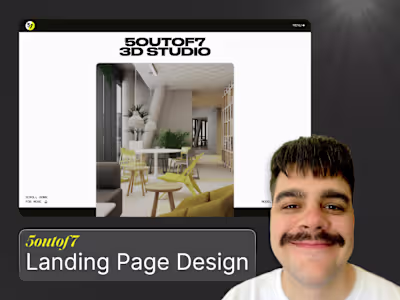 UI/UX Design | Complete Website For 3D Studio