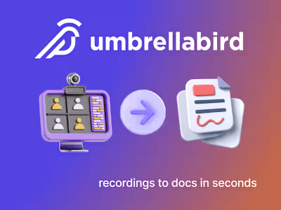 Umbrellabird - Power tools for product teams