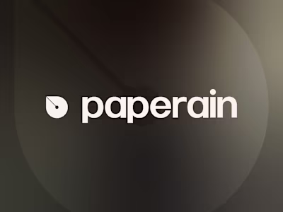 Paperain Brand identity & Logo design