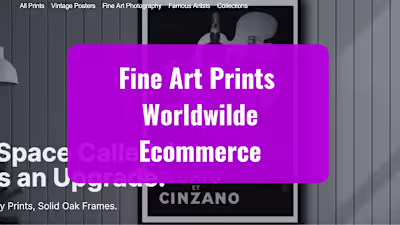 Management of Google Ads for Galrie.com Fine Art Prints