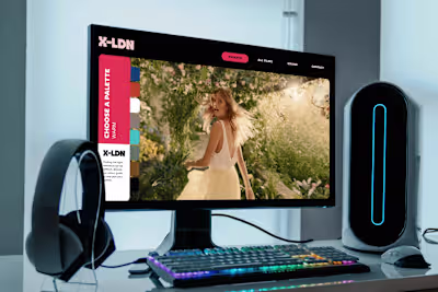 Colour Grader website redesign