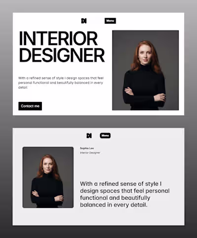 A/B Testing for hero section design, which one play better t...