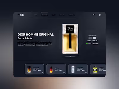 🌐Website UI Design