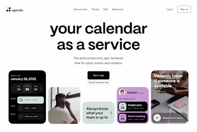 Redesigning a Landing Pages for a SaaS brand