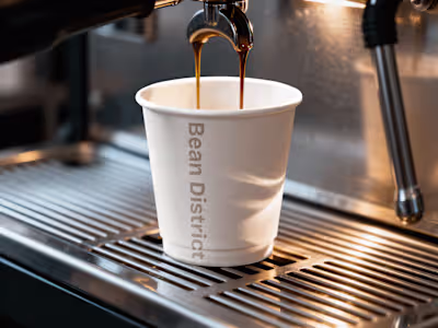 Minimal Café Branding: Before &